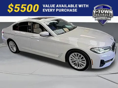 White 2021 BMW 5 Series 530i for sale in Tulsa, OK