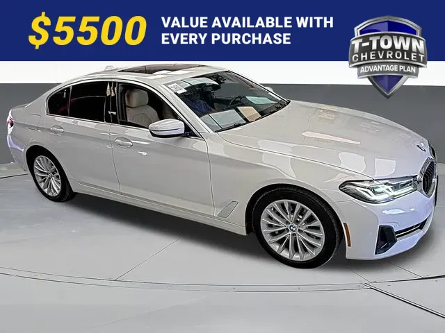 White 2021 BMW 5 Series 530i for sale in Tulsa, OK