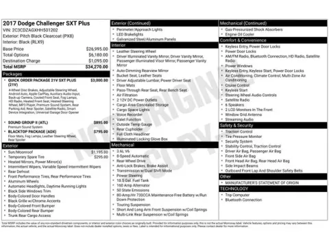 Another view of 2017 Dodge Challenger SXT for sale in Tulsa, OK at Jim Norton T-Town Chevrolet