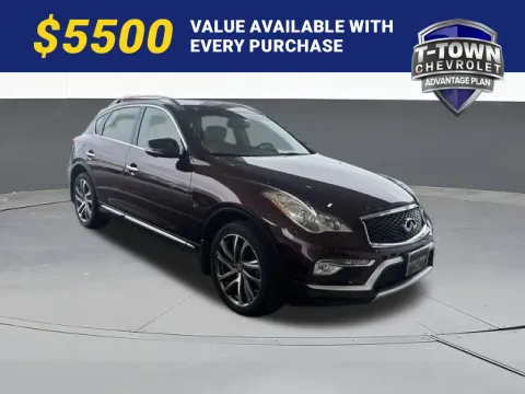 Red 2017 INFINITI QX50 for sale in Tulsa, OK
