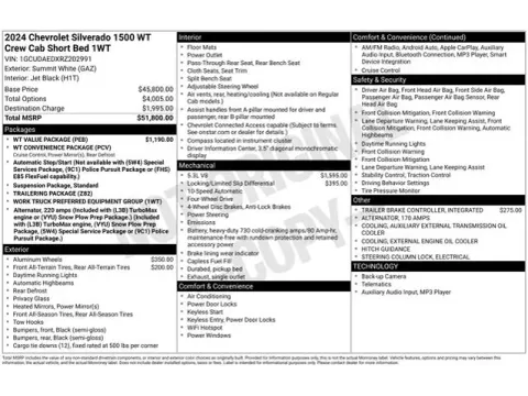 Another view of 2024 Chevrolet Silverado 1500 WT for sale in Tulsa, OK at Jim Norton T-Town Chevrolet