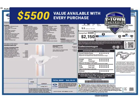 Blue 2020 Ford Mustang GT Premium for sale in Tulsa, OK
