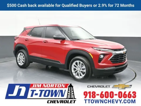 Red 2026 Chevrolet TrailBlazer LS for sale in Tulsa, OK