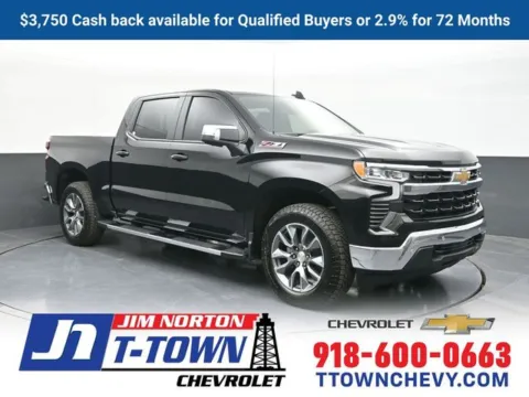 Black 2026 Chevrolet Silverado 1500 LT for sale in Tulsa, OK