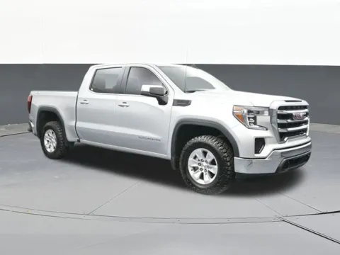 Silver 2021 GMC Sierra 1500 SLE for sale in Tulsa, OK