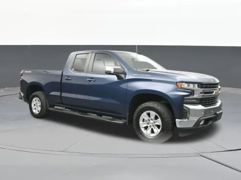Blue 2021 Chevrolet Silverado 1500 LT for sale in Tulsa, OK