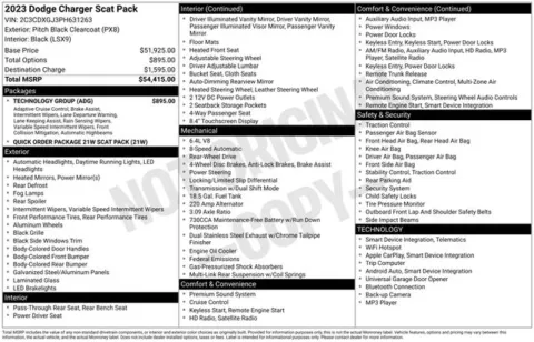 Black 2023 Dodge Charger R/T Scat Pack for sale in Tulsa, OK