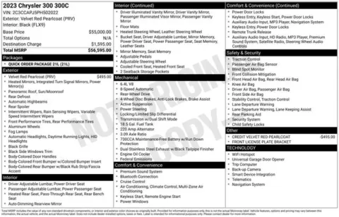 Another view of 2023 Chrysler 300 C for sale in Tulsa, OK at Jim Norton T-Town Chevrolet