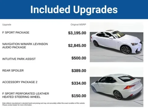 More photos of 2019 Lexus IS 350 at Jim Norton T-Town Chevrolet, OK