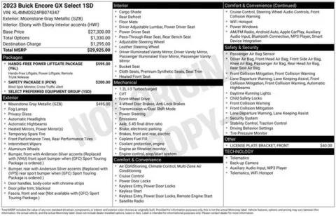 Another view of 2023 Buick Encore GX Select for sale in Tulsa, OK at Jim Norton T-Town Chevrolet