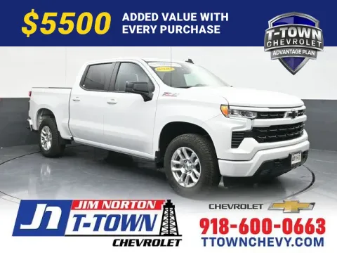 White 2025 Chevrolet Silverado 1500 RST for sale in Tulsa, OK