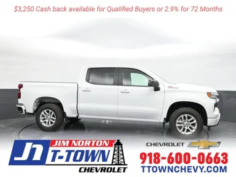 White 2025 Chevrolet Silverado 1500 RST for sale in Tulsa, OK
