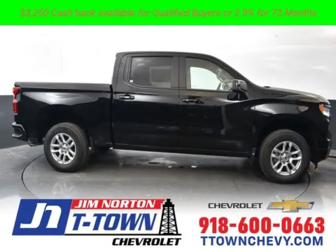 Black 2025 Chevrolet Silverado 1500 RST for sale in Tulsa, OK