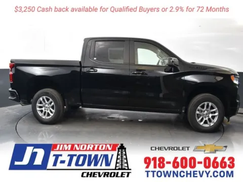 Black 2025 Chevrolet Silverado 1500 RST for sale in Tulsa, OK