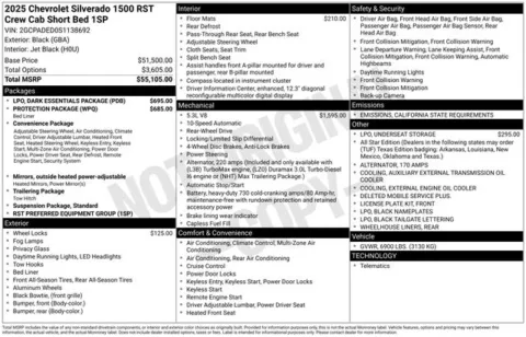 Photos of 2025 Chevrolet Silverado 1500 RST for sale in Tulsa, OK at Jim Norton T-Town Chevrolet