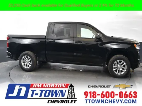 Black 2025 Chevrolet Silverado 1500 RST for sale in Tulsa, OK