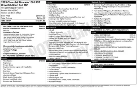 Photos of 2025 Chevrolet Silverado 1500 RST for sale in Tulsa, OK at Jim Norton T-Town Chevrolet