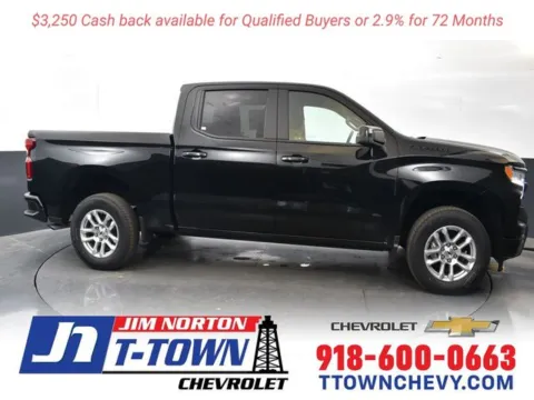 Black 2025 Chevrolet Silverado 1500 RST for sale in Tulsa, OK