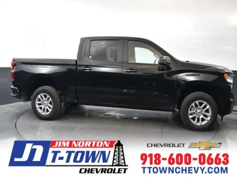 Black 2025 Chevrolet Silverado 1500 RST for sale in Tulsa, OK