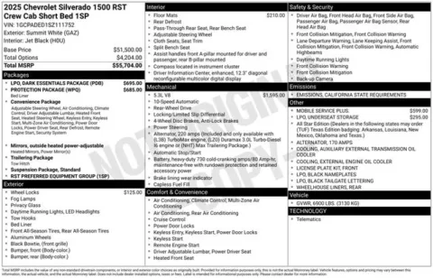 Photos of 2025 Chevrolet Silverado 1500 RST for sale in Tulsa, OK at Jim Norton T-Town Chevrolet