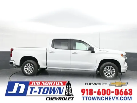 White 2025 Chevrolet Silverado 1500 RST for sale in Tulsa, OK