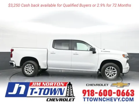 White 2025 Chevrolet Silverado 1500 RST for sale in Tulsa, OK