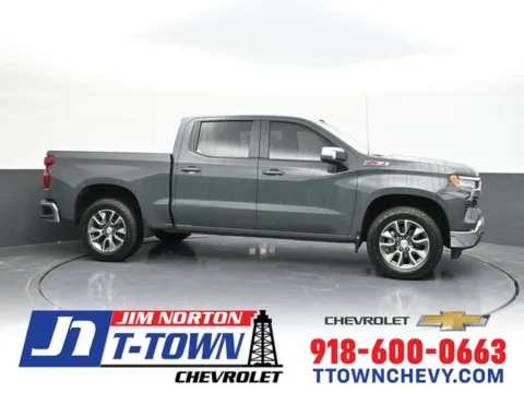 Gray 2025 Chevrolet Silverado 1500 LT for sale in Tulsa, OK