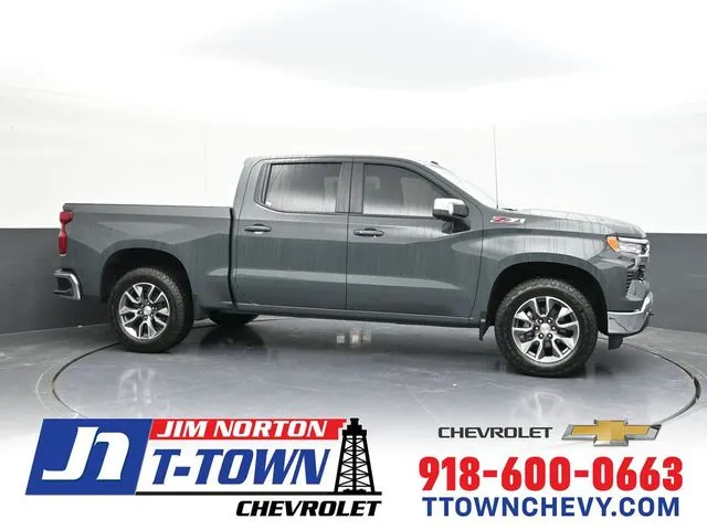 Gray 2025 Chevrolet Silverado 1500 LT for sale in Tulsa, OK