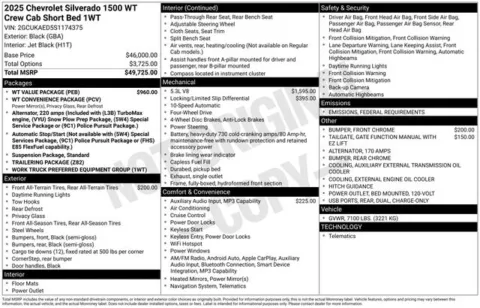 More photos of 2025 Chevrolet Silverado 1500 WT at Jim Norton T-Town Chevrolet, OK
