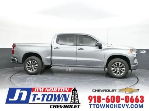 Gray 2025 Chevrolet Silverado 1500 RST for sale in Tulsa, OK