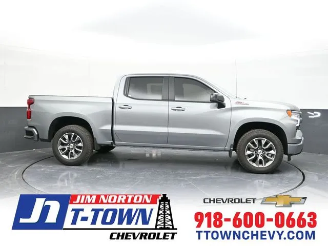 Gray 2025 Chevrolet Silverado 1500 RST for sale in Tulsa, OK