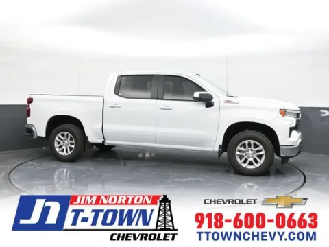 White 2025 Chevrolet Silverado 1500 LT for sale in Tulsa, OK