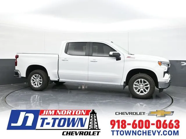White 2025 Chevrolet Silverado 1500 LT for sale in Tulsa, OK