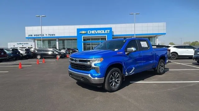 Blue 2025 Chevrolet Silverado 1500 LT for sale in Tulsa, OK