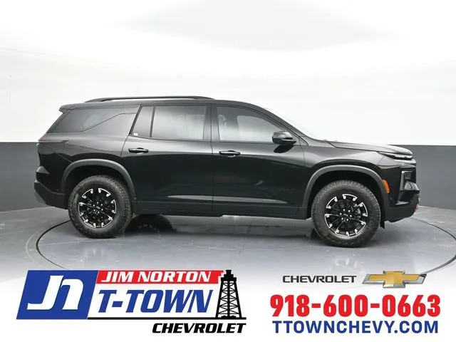 Black 2025 Chevrolet Traverse Z71 for sale in Tulsa, OK