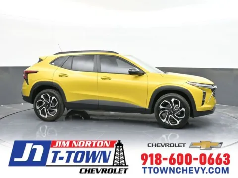 Yellow 2025 Chevrolet Trax 2RS for sale in Tulsa, OK