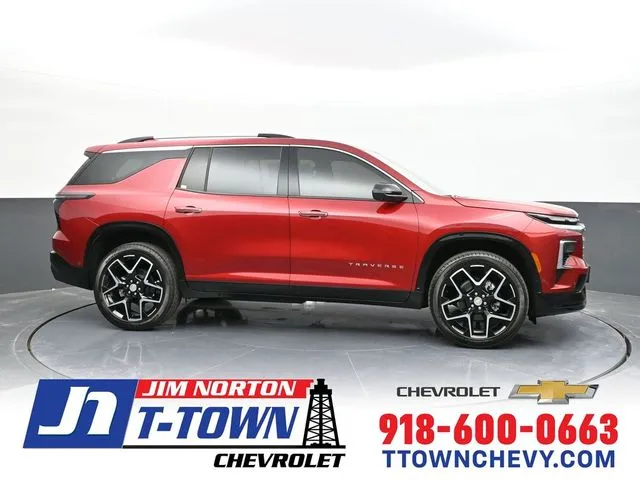 Red 2025 Chevrolet Traverse High Country for sale in Tulsa, OK
