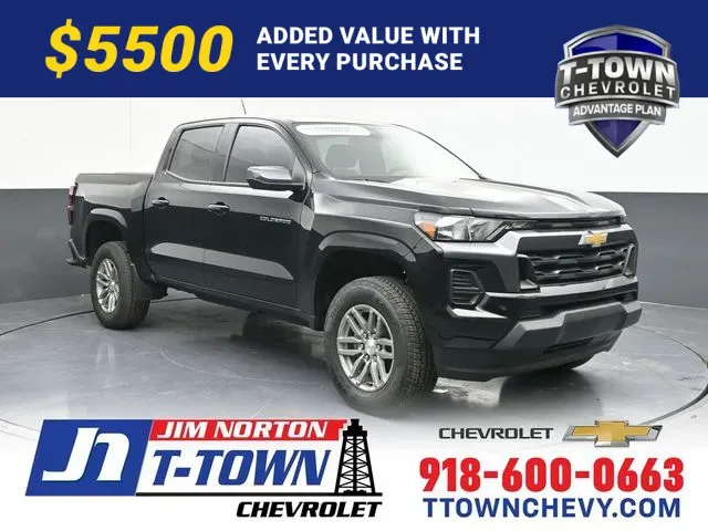 Black 2025 Chevrolet Colorado LT for sale in Tulsa, OK