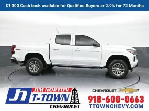 White 2025 Chevrolet Colorado LT for sale in Tulsa, OK