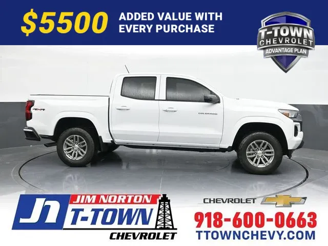 White 2025 Chevrolet Colorado LT for sale in Tulsa, OK
