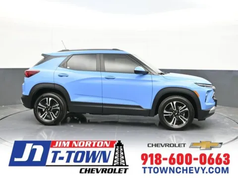 Blue 2024 Chevrolet TrailBlazer LT for sale in Tulsa, OK