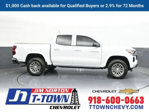 White 2025 Chevrolet Colorado LT for sale in Tulsa, OK