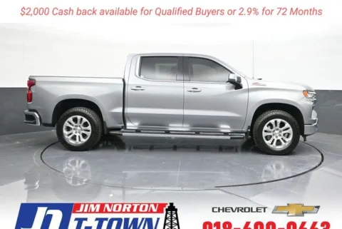 Gray 2025 Chevrolet Silverado 1500 LTZ for sale in Tulsa, OK