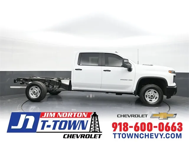 White 2024 Chevrolet Silverado 2500HD Work Truck for sale in Tulsa, OK