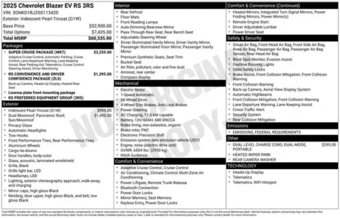 Photos of 2025 Chevrolet Blazer EV RS for sale in Tulsa, OK at Jim Norton T-Town Chevrolet