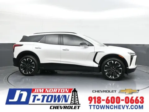 White 2025 Chevrolet Blazer EV RS for sale in Tulsa, OK