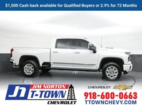 White 2025 Chevrolet Silverado 2500HD High Country for sale in Tulsa, OK