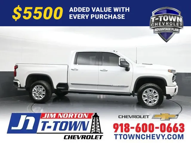 White 2025 Chevrolet Silverado 2500HD High Country for sale in Tulsa, OK