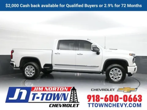 White 2025 Chevrolet Silverado 2500HD High Country for sale in Tulsa, OK
