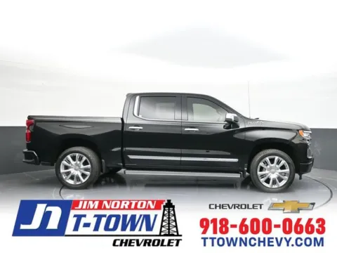 Black 2025 Chevrolet Silverado 1500 High Country for sale in Tulsa, OK